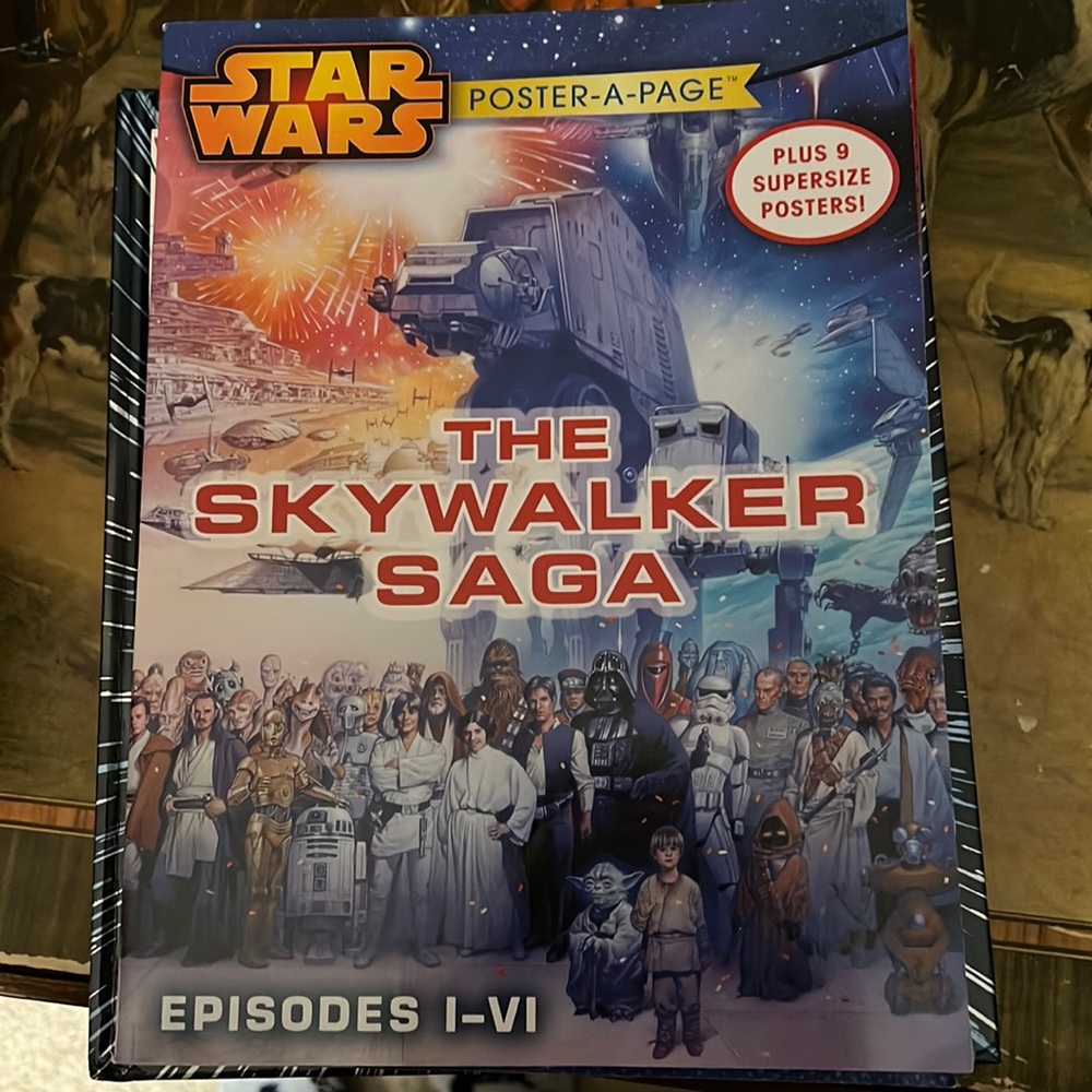 Star Wars Poster-A-Page The Skywalker Saga poster book